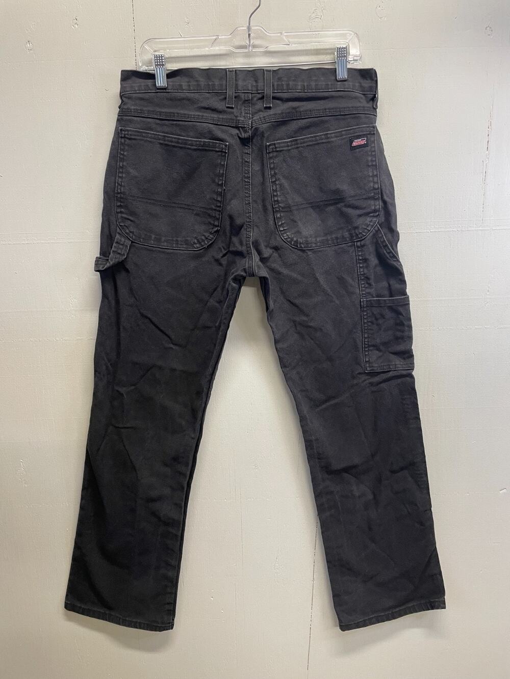 Dickies Men's Carpenter Utility Cargo Pants Black Color Size 33X30 Gorpcore
